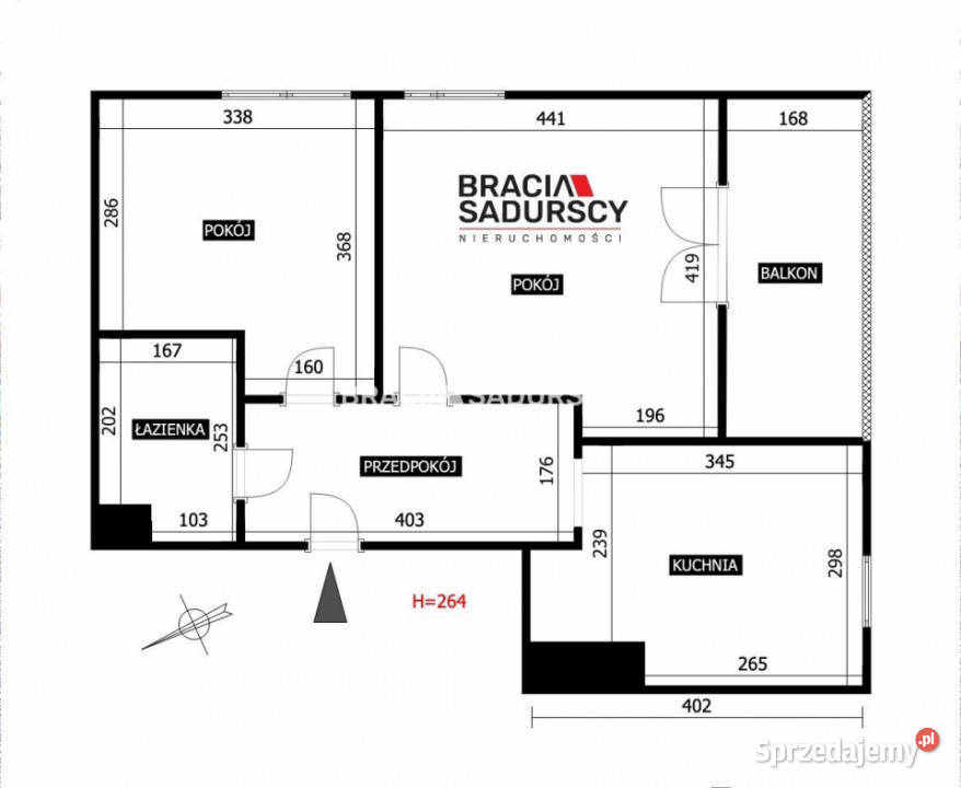 Sprzedam mieszkanie Kraków Bolesława Orlińskiego blok