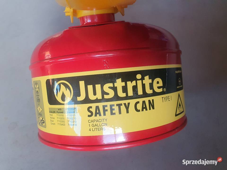 Pojemnik zabezpieczający Justrite stalowy na Pozostałe Chojnów