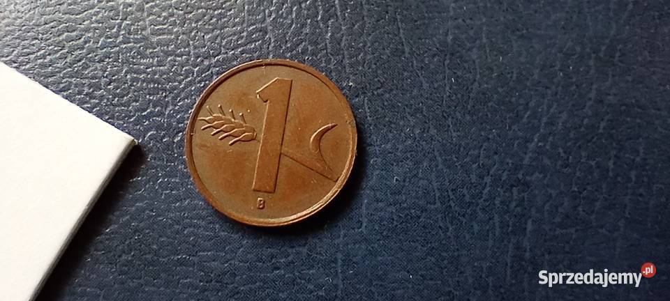 Stare monety 1 rappen 1951 Szwajcaria Lesko