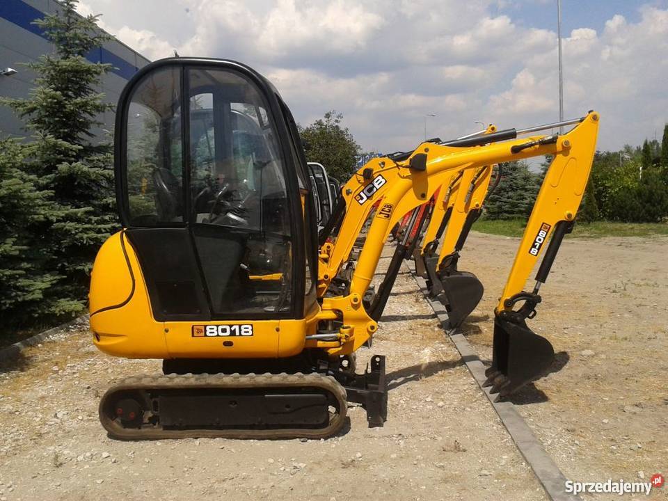 MASZYNY BUDOWLANE Minikoparka Mini Koparka JCB CAT GNIEZNO - Sprzedajemy.pl