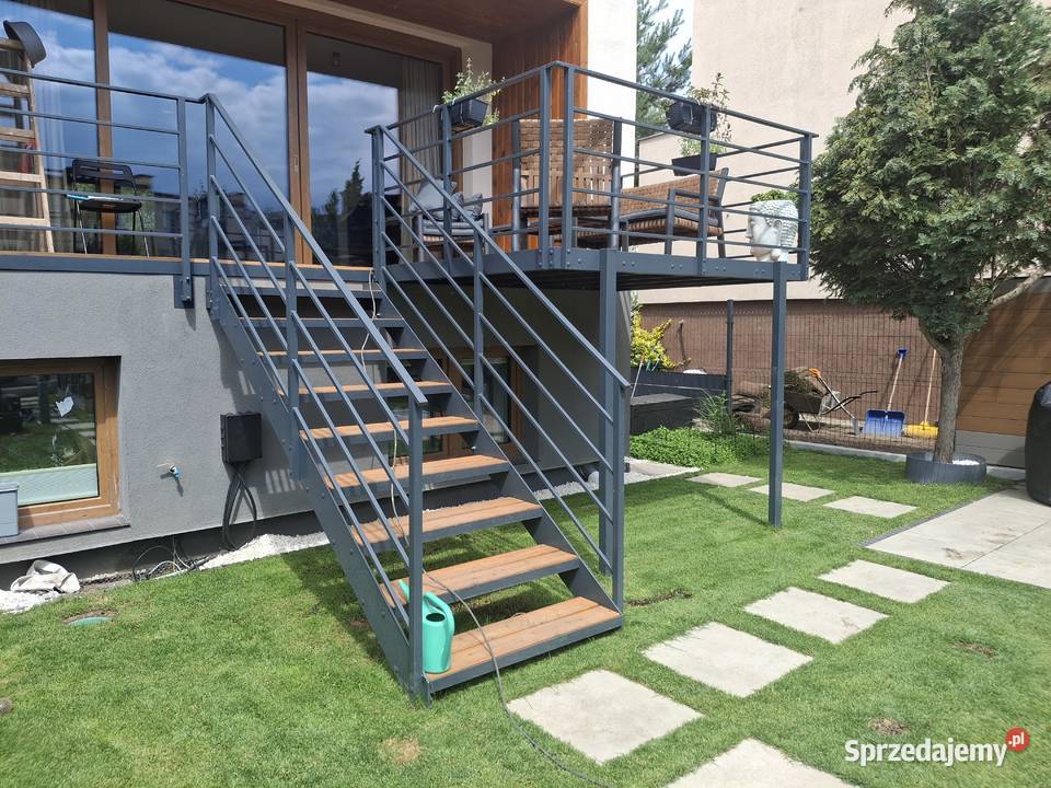 Schody zewnętrzne metalowe Wejherowo i