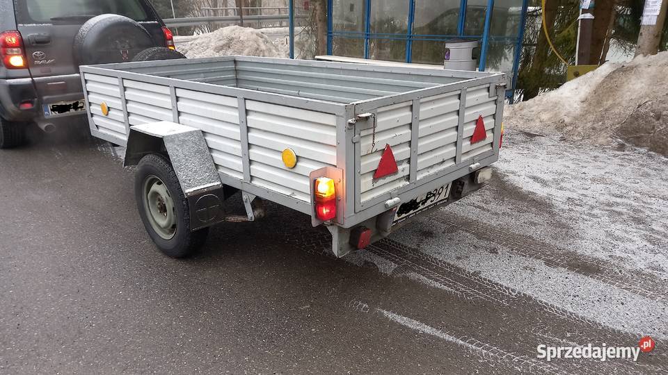 przyczepka SAM Zarejestrowana Burtowe i plandeki Zembrzyce