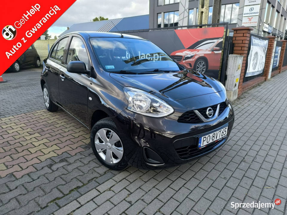 Nissan Micra 12i 80 GAZ LPG Klimatyzacja Salon Micra Łuków