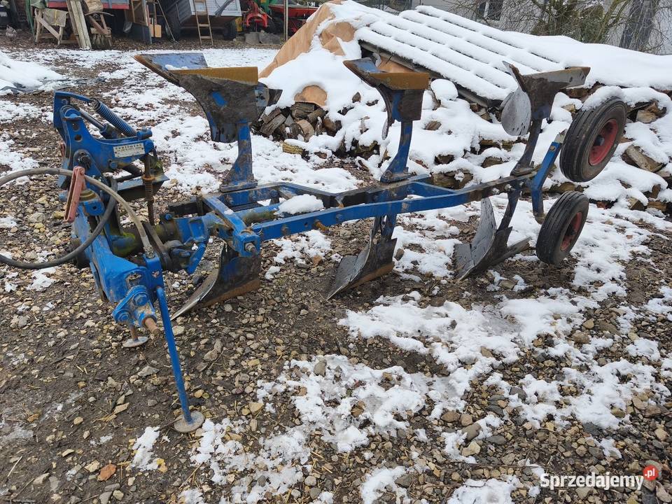 Pług obrotowy 3 skibowy rabe werk taube k60 Wierzbie