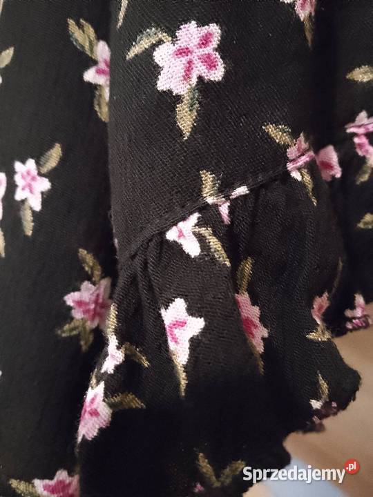 Krótka bluzka damska Kwiatki Częstochowa