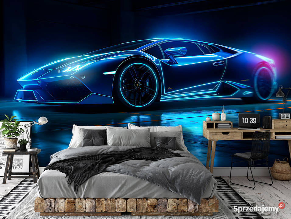 Tapeta fototapeta Auta sportowe 3D Fototapety