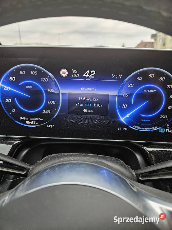 mercedes EQE 300 2023 r super stan ogrzewanie postojowe pomorskie sprzedam