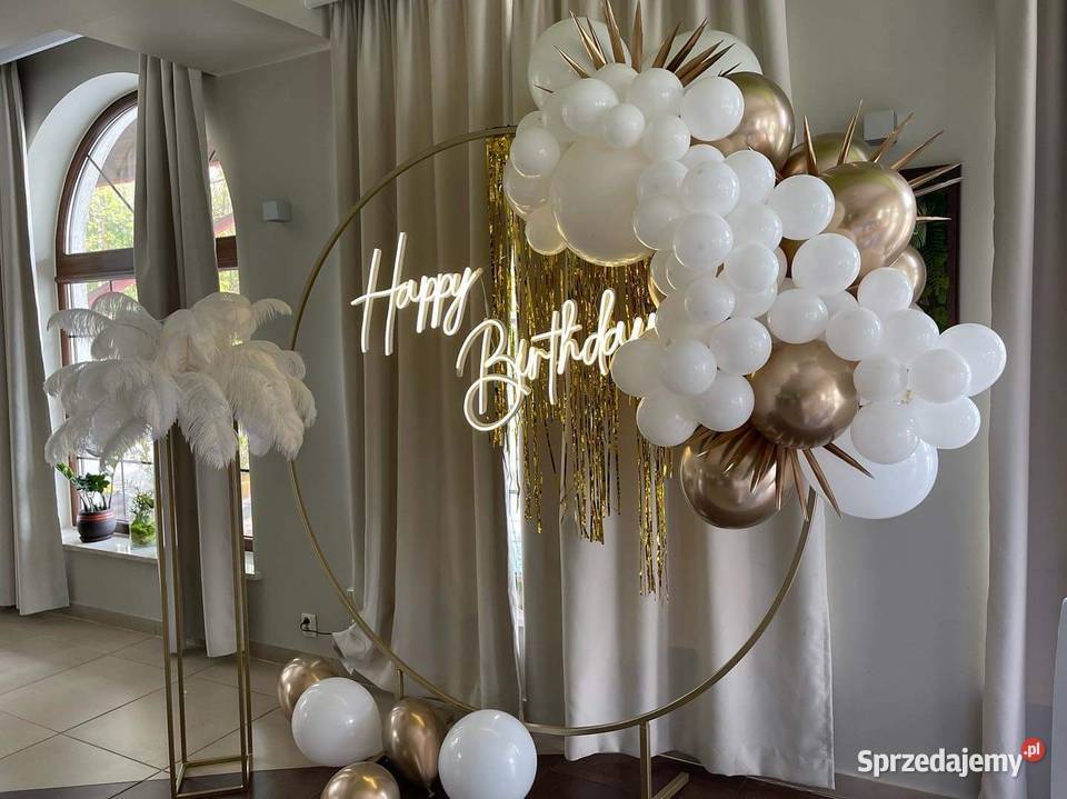Ledon neon Happy Birthday na urodziny 18tka Pozostałe śląskie Kłobuck