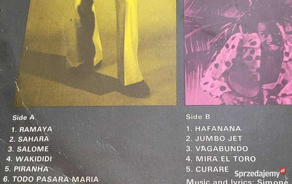 Afric Simone płyta winylowa z roku 1978 Płyty i kasety