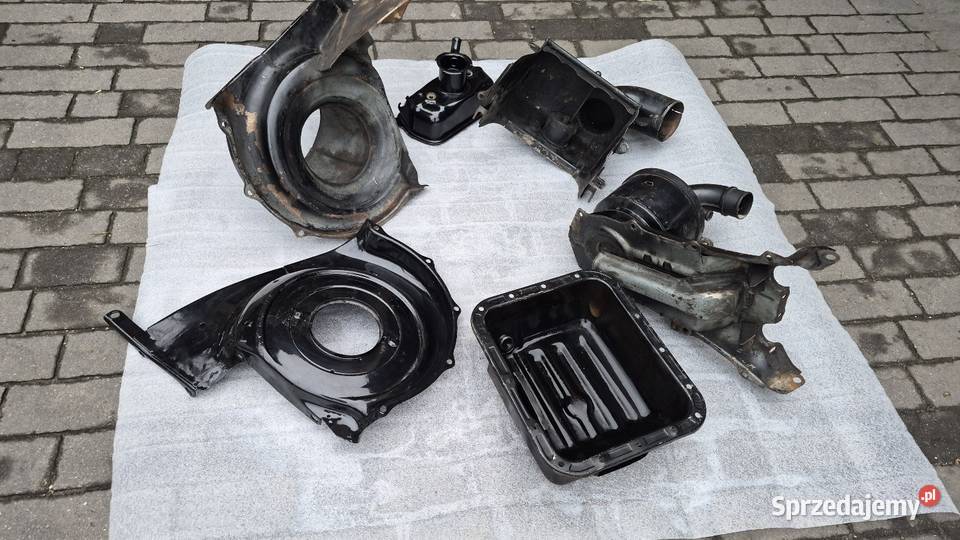 Fiat 126p blachy silnika obudowy komplet miska Części samochodowe Środa Wielkopolska