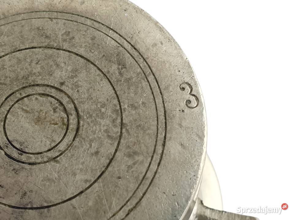 Stary mosiężny moździerz kuchenny sygnowany lata Cieszyn