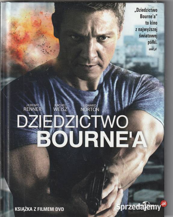 Dziedzictwo Bournea Edward Norton DVD Filmy Pruszków sprzedam