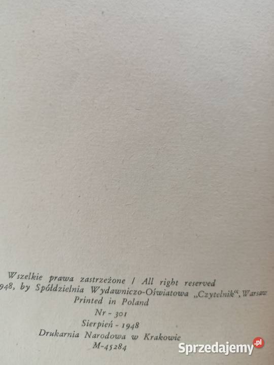 Popiół i diament Książki pierwsze wydanie Proza i poezja Warszawa