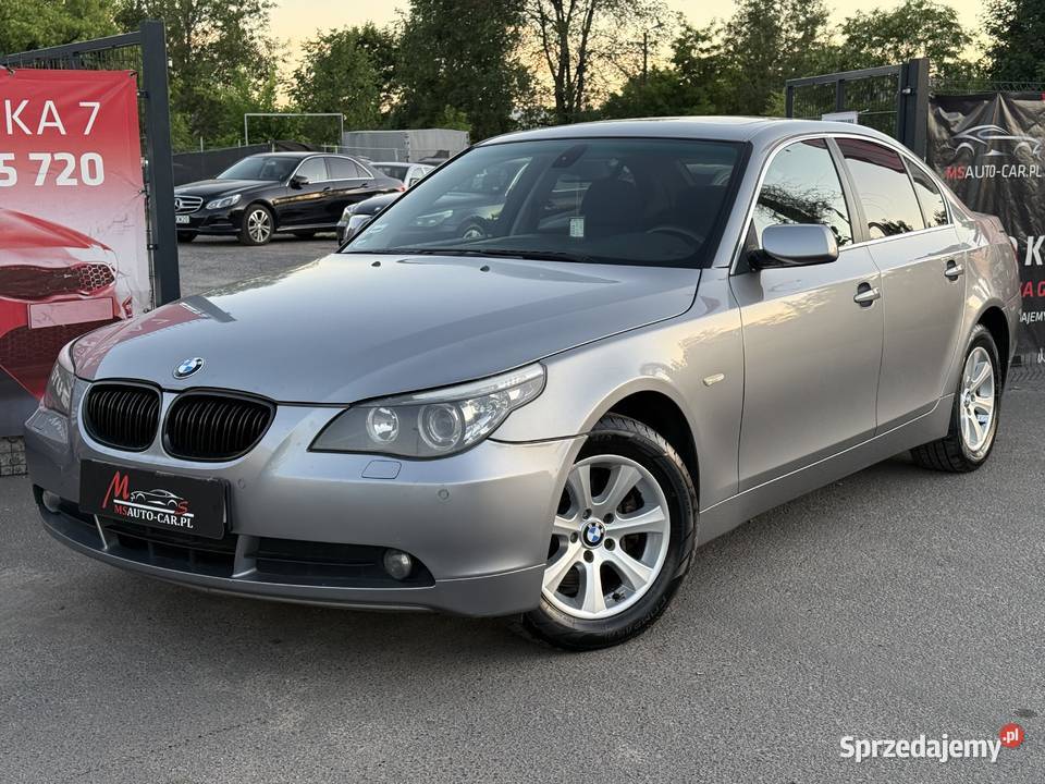 BMW E60 22 Benzyna Automat Alusy Szyberdach wspomaganie kierownicy