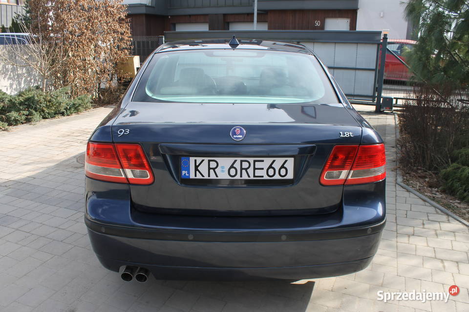 Saab 93 Vector 18t ok 180 LPG do 2036 przegląd czujnik parkowania Kraków