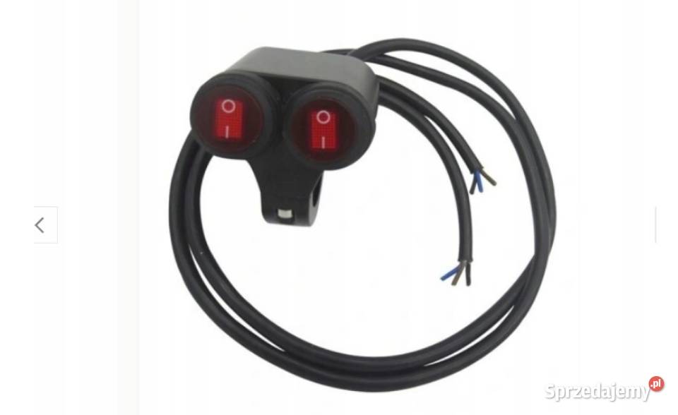 PRZEŁĄCZNIK WYŁĄCZNIK PODWÓJNY NA KIEROWNICĘ śląskie Sosnowiec