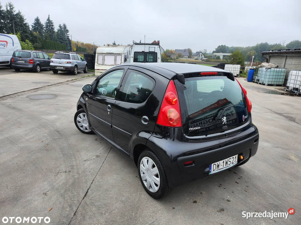 PEUGEOT107 10 BENZ 4 DRZWI klima duży tablet garażowany Ostrów Wielkopolski