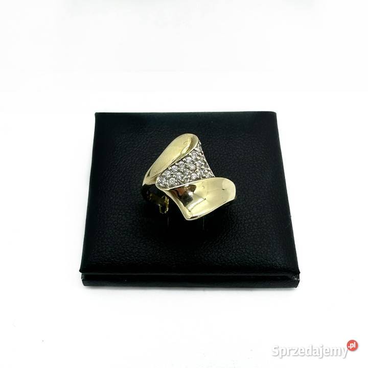 Złoty Pierścionek pr 333 256g R12 Elbląg sprzedam