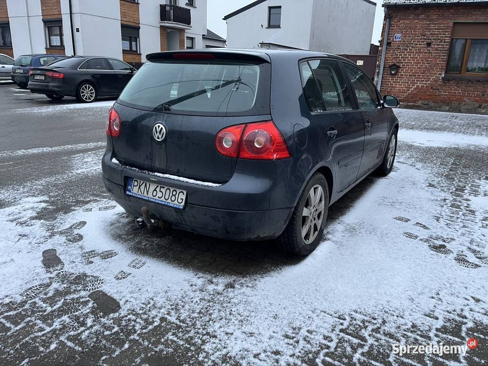 Volkswagen Golf 16FSI Benzyna Alufelgi nieuszkodzony Golf Dobrzyca