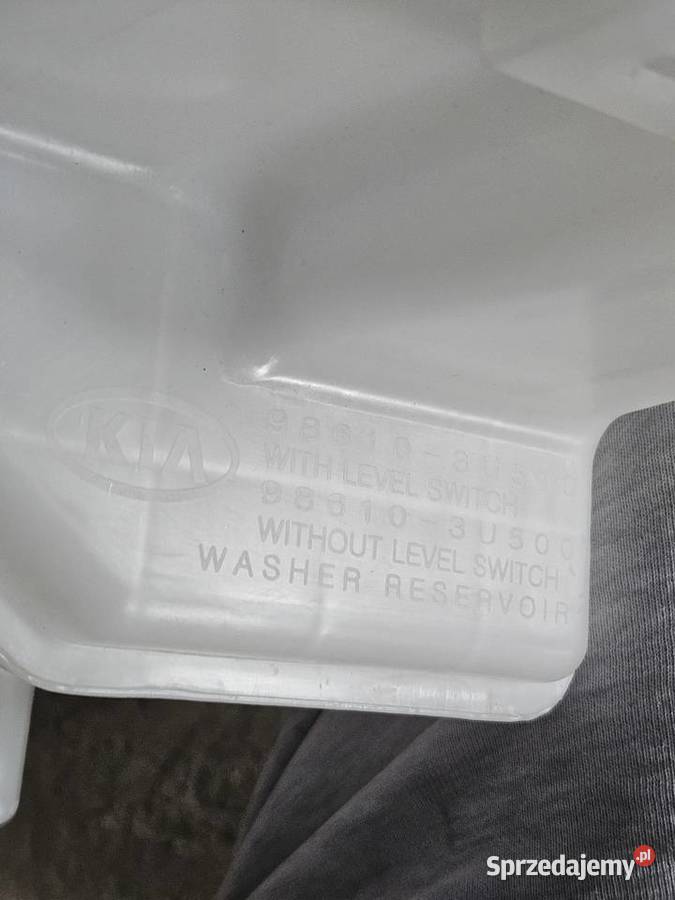 ZBIORNICZEK SPRYSKIWACZY KIA SPORTAGE III osobowe Pozostałe mazowieckie Warszawa