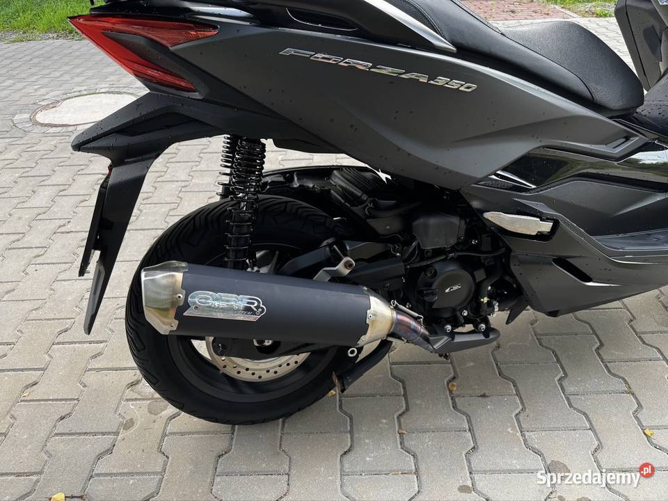 Honda Forza 350 salon wydech GPR szyba Kappa garażowany Grodzisk Mazowiecki