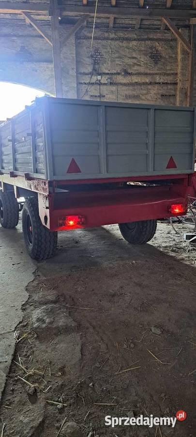 Sprzedam przyczepę 6 tonowa nieuszkodzony Lusina sprzedam