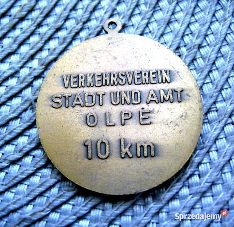 Medal Długa Wędrówka Biggesee 37 mm Numizmatyka Kalisz