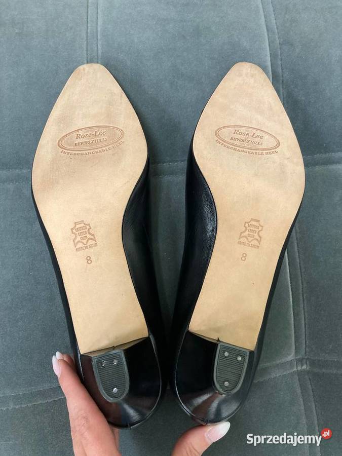 Nowe szpilki buty czółenka Rose Lee USA vintage inna Nisko