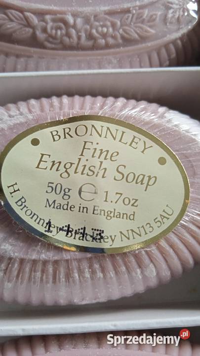 MARKOWE ANGIELSKIE MYDEŁKA LAWENDOWE BRONNLEY Kosmetyki Piła