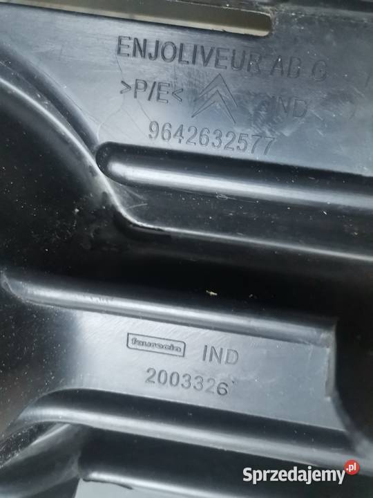 CITROEN C2 LIFT 0810 LEWA KRATKA ZDERZAKA PRZÓD osobowe