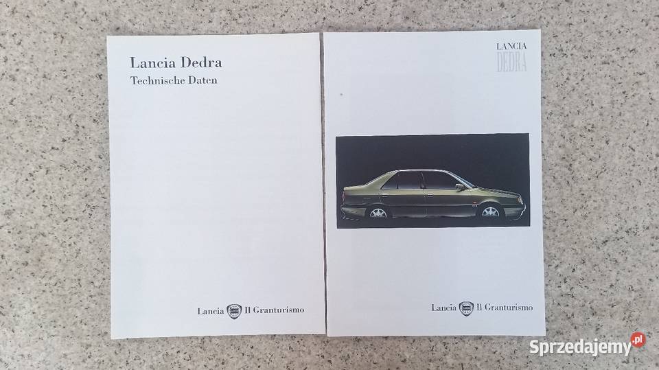 LANCIA Dedra Prospekt Bytom