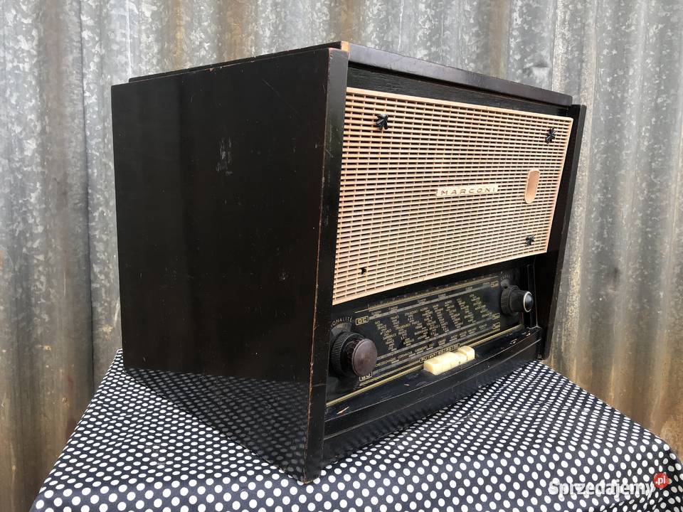 radio lampowe MARCONI Łowicz sprzedam