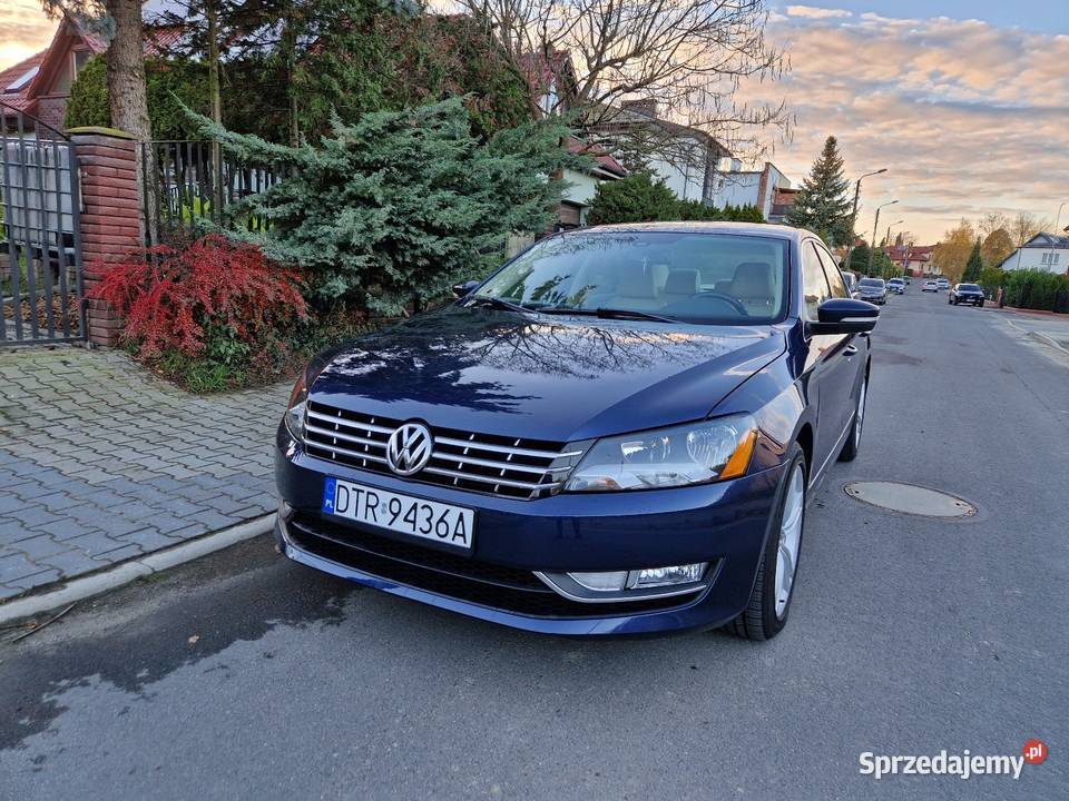 Volkswagen Passat 20 TDI DSG 94 gniazdo USB dolnośląskie Trzebnica