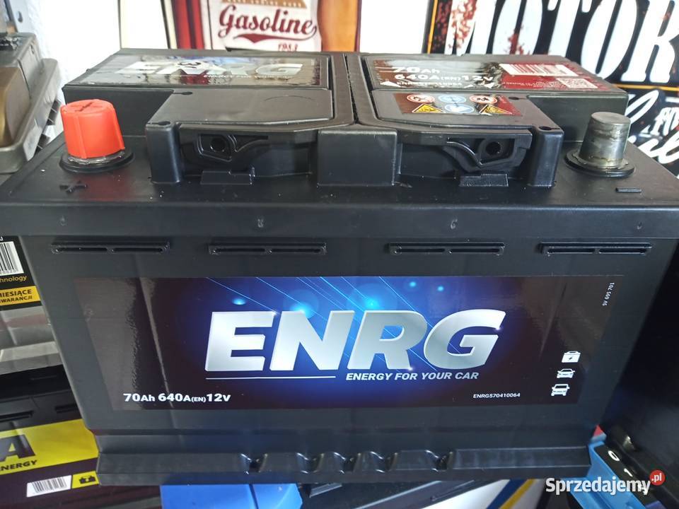 Akumulator 70Ah 640A L ENRG Częstochowa sprzedam