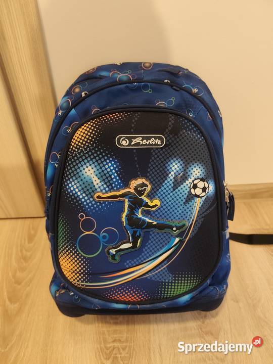 Plecak szkolny Herlitz Bliss Soccer kl IIII 16l Artykuły szkolne