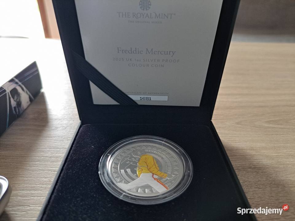 Moneta Kolekcjonerska Freddie Mercury Kolorowa Radom