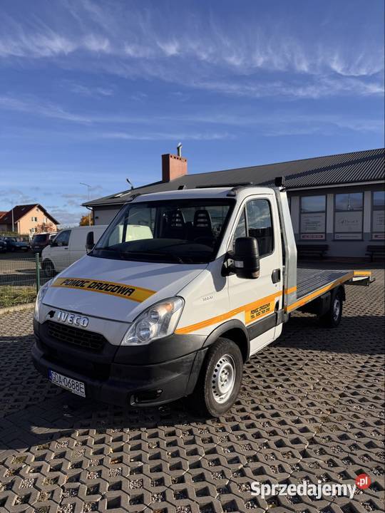 Iveco daily 35S17 autolaweta 30 pomoc drogowa Gdańsk