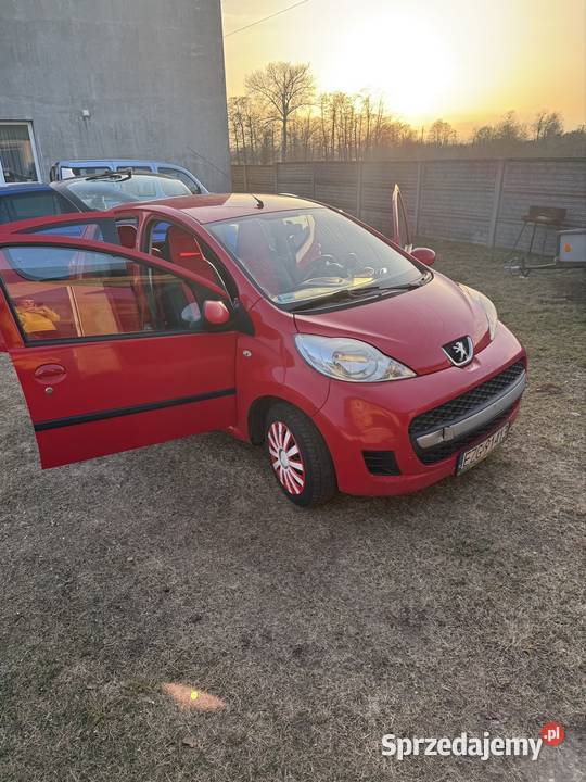 Peugeot 107 l 2011 5 drzwi benzyna niski benzyna Ozorków
