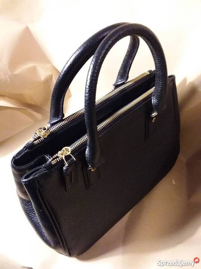 ELEGANCKA SKÓRZANA CZARNA TOREBKA DAMSKA ELEGANCKA SKÓRZANA CZARNA TOREBKA DAMSKA