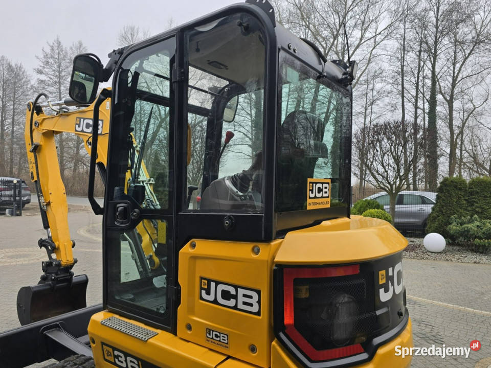 minikoparka JCB 36C1 Minikoparka gąsienicowa JCB Skępe