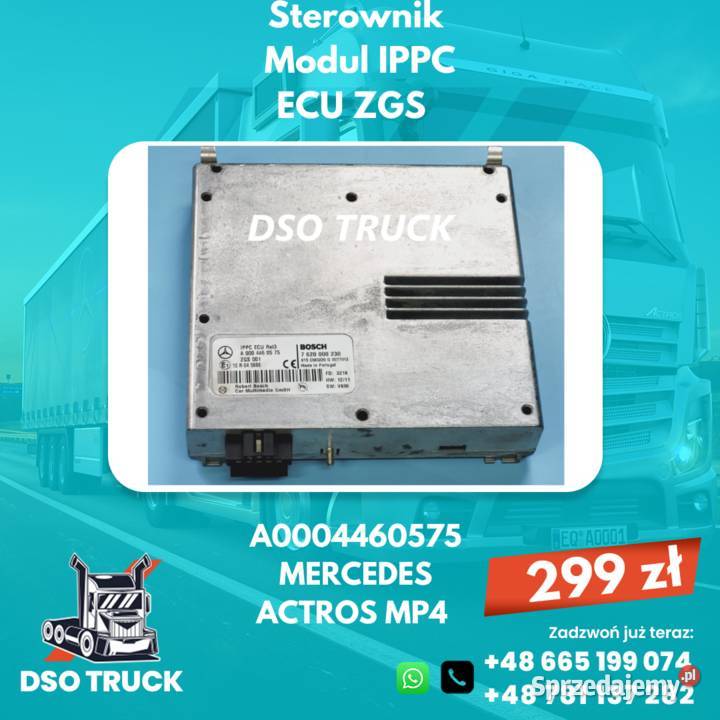 Sterownik Modul IPPC ECU ZGS A0004460575 ciężarowe Zawichost