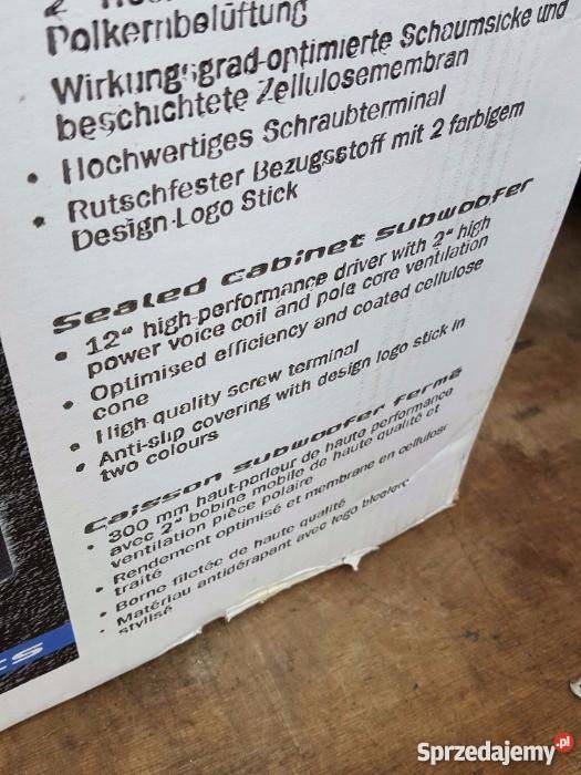 Subwoofer tuba Magnat Edition BS30 nowy