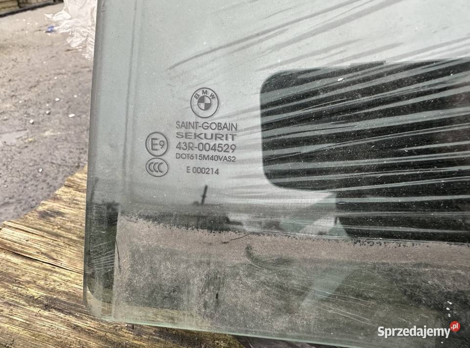 BMW X5 E53 Szyba drzwi tył L P oryginał pomorskie Gdańsk sprzedam