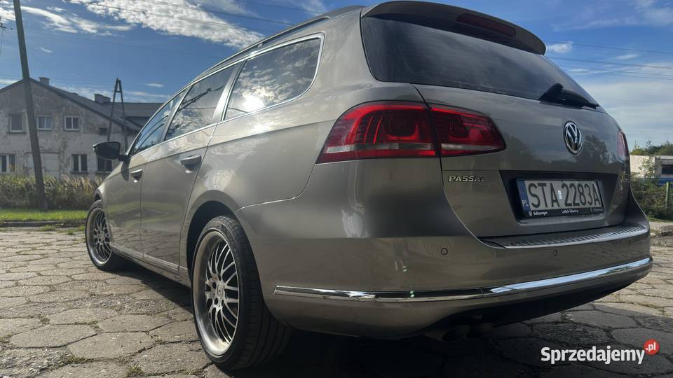 Volkswagen Passat B7 20 Kombi TDI 140 DSG 2013 aluminiowe felgi Czekanów