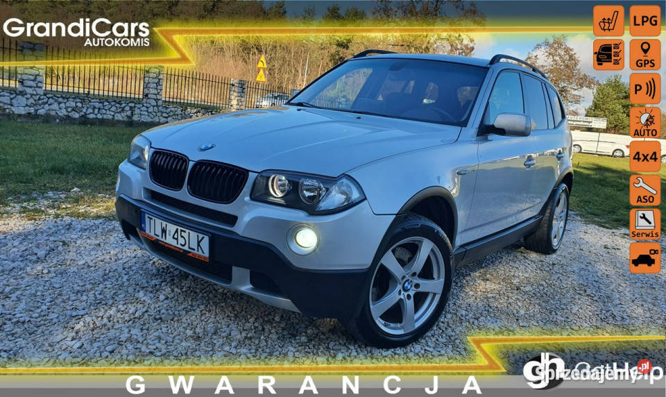 BMW X3 20i 150 LPG LIFT 4x4 NAVI PDC Mega