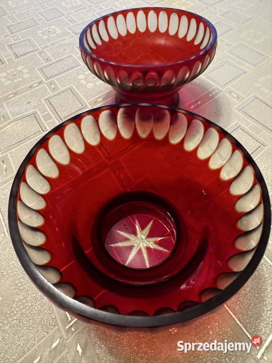 Sprzedam 2 miseczki kryszlalowe w odcieniu Opole