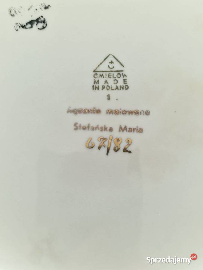 talerze ozdobne Porcelana i szkło Polanica-Zdrój