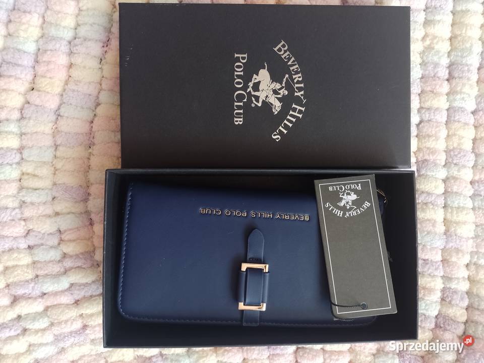 Beverly Hills Polo ClubGranatowy portfel w małopolskie Kraków
