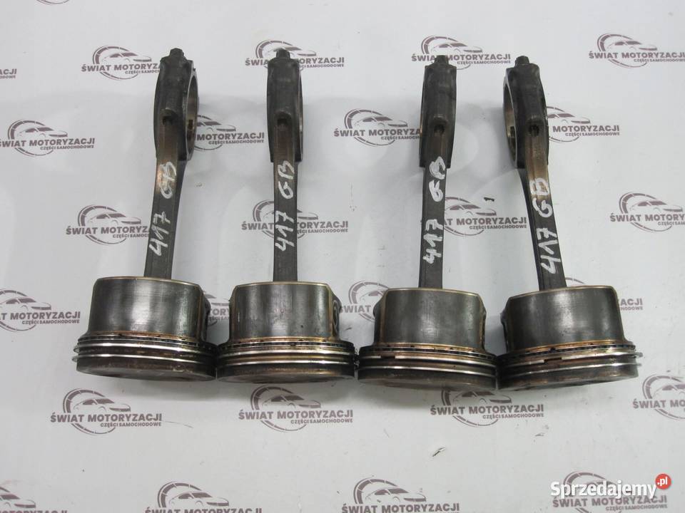 MERCEDES W203 18 B 07r tłok korbowód osobowe