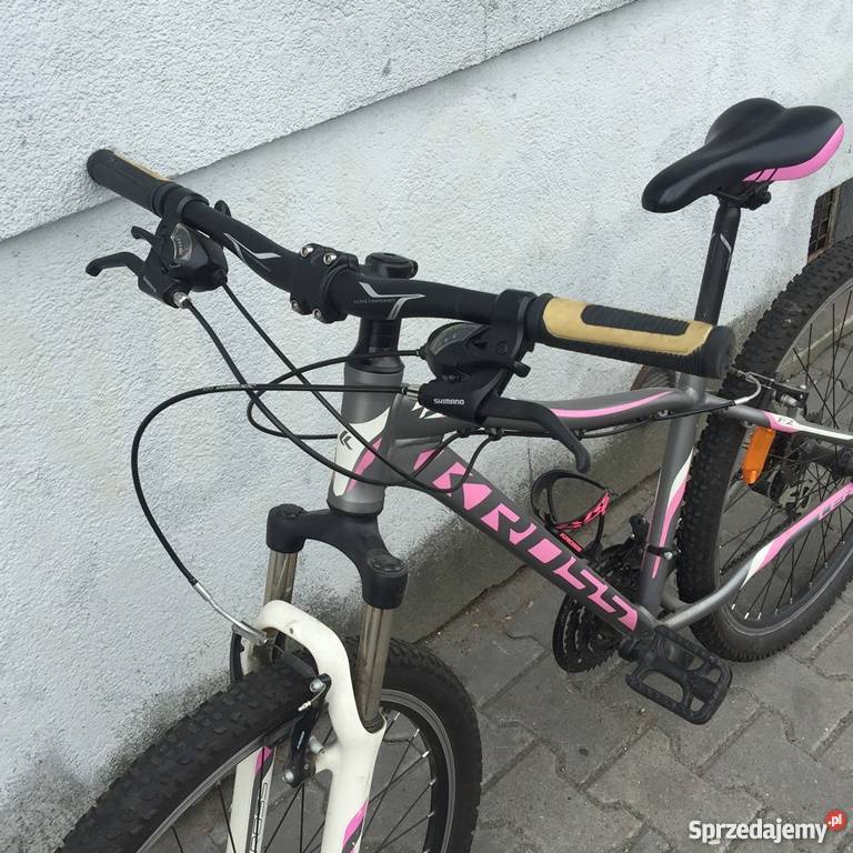 Rower KROSS LEA F2 różowografitowy mazowieckie Warszawa